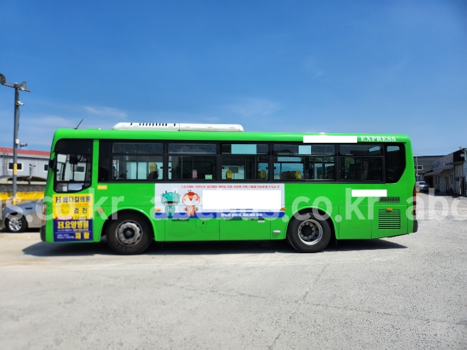중고버스는 abc버스 현대 유니시티 CNG